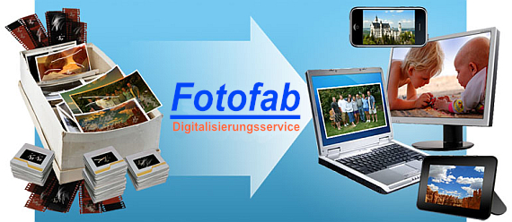 Fotofab Logo und Digitalisierungsservice